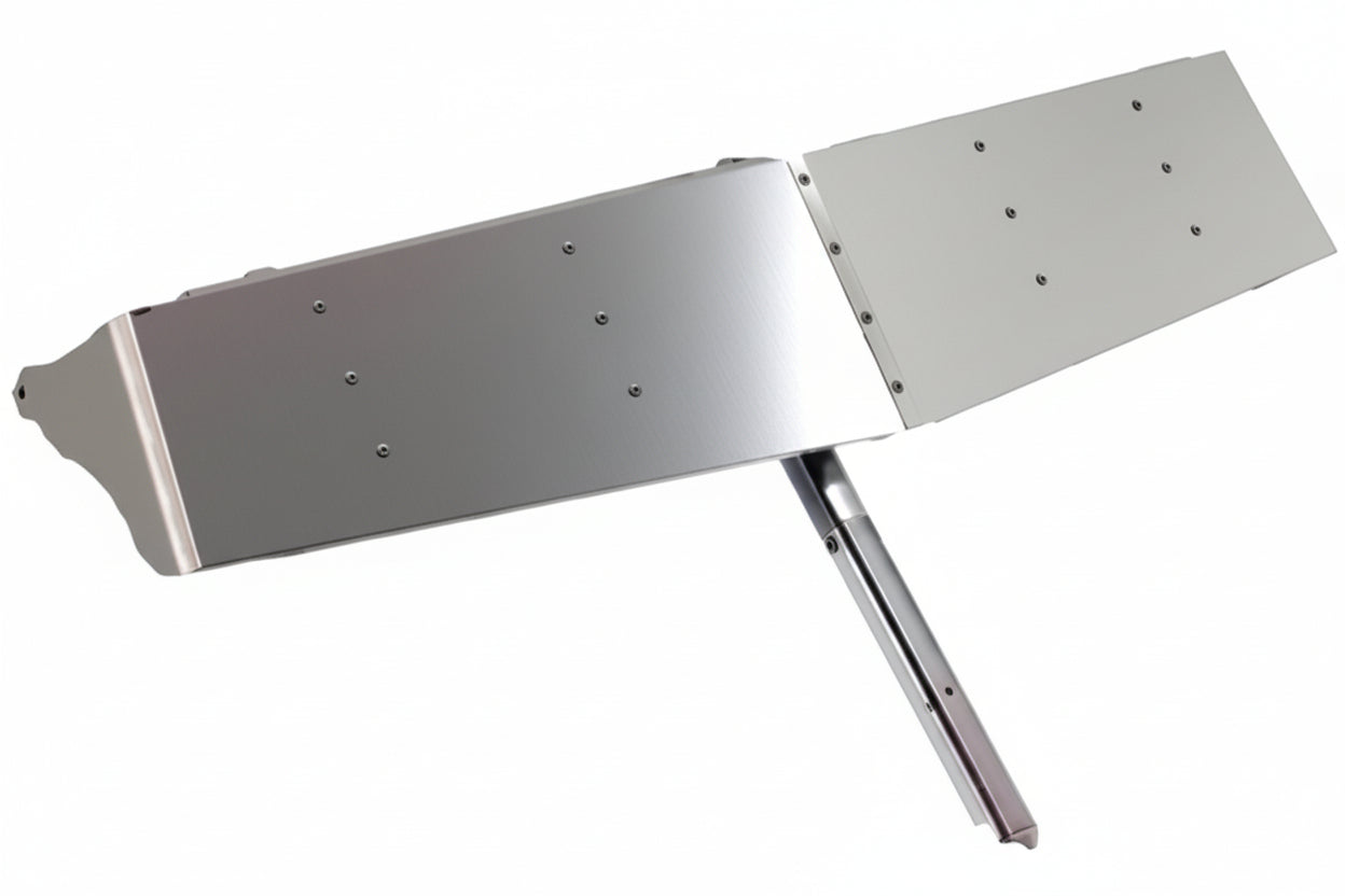 Sunvisor Western Star 4900, miroir sur cabine, flat top , 13.5po