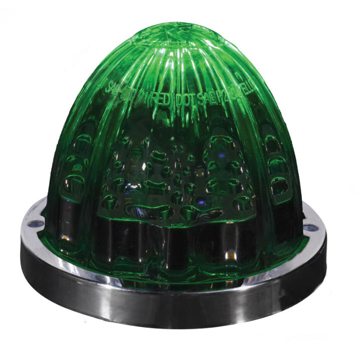 Lumière Watermelon - Clear Lens / Vert - LED - 3.5"