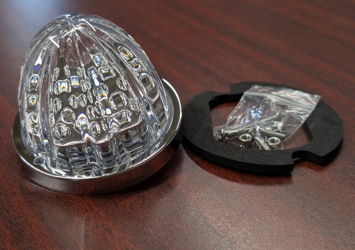 Lumière Watermelon - Clear Lens / Vert - LED - 3.5"