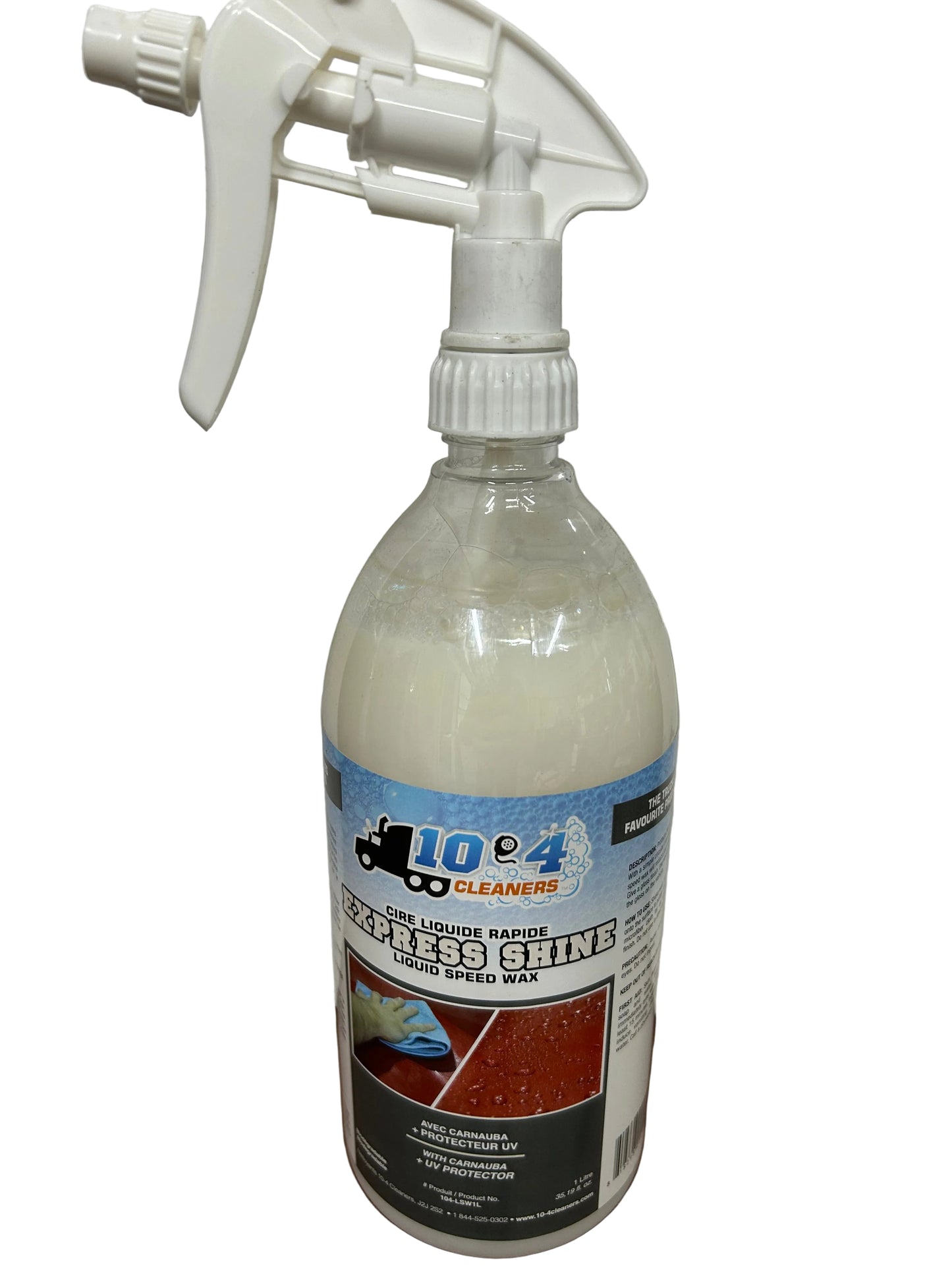 Produit - Cire liquide rapide Express Shine 1L