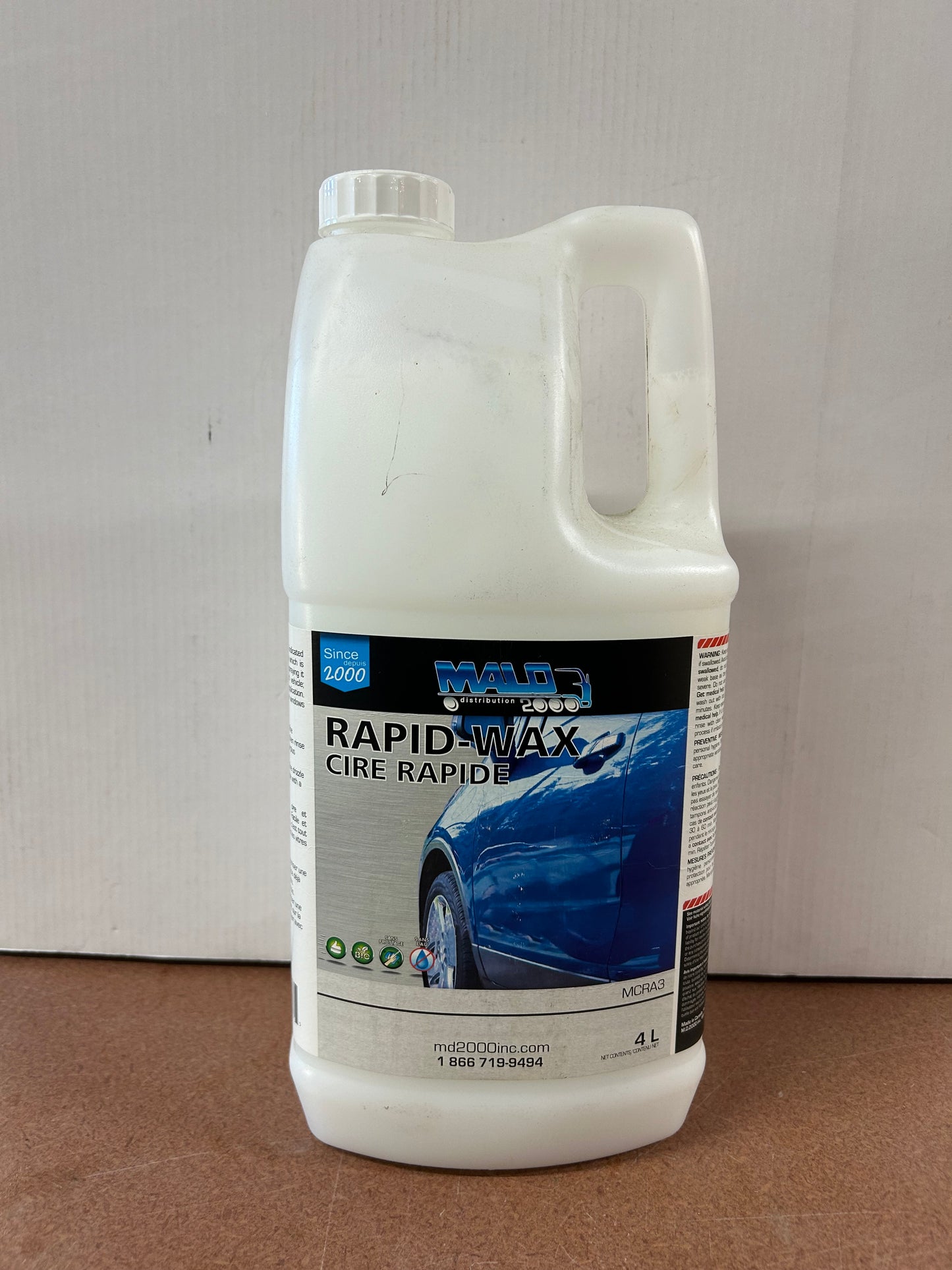 Produit - Cire rapide 4 litres sans frottage