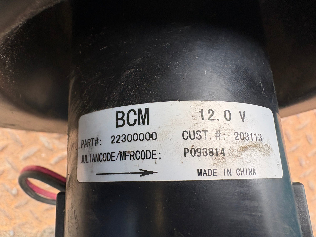 Moteur de soufflerie pour International