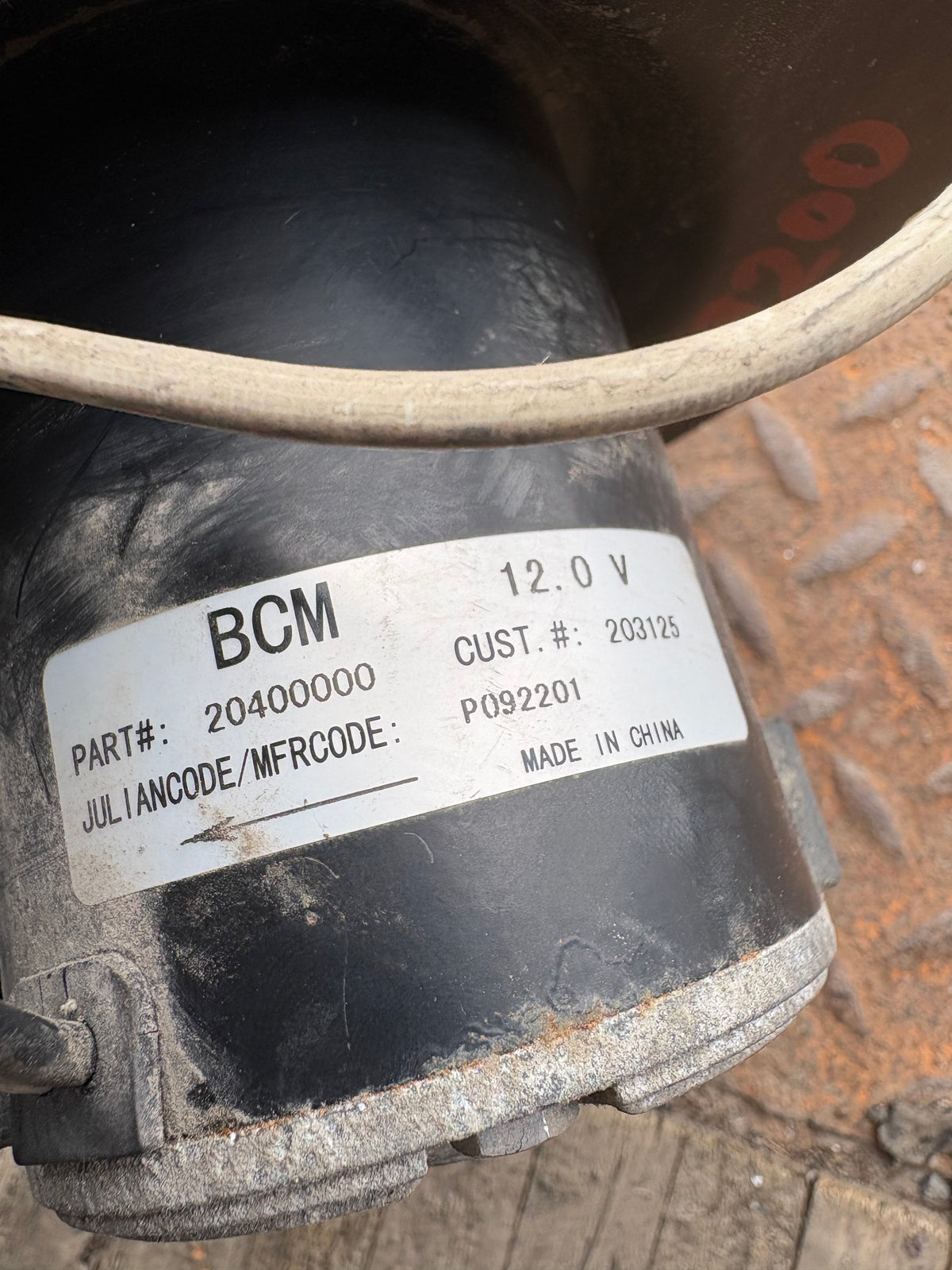 Moteur de soufflerie pour International
