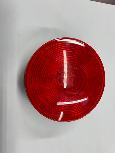 Lampe Sealed  rouge rond 4''