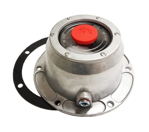 Hub Cap Aluminium with plug and gasket