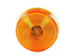 Lumière de gabarit rond 2.5 pouces DEL ambrée