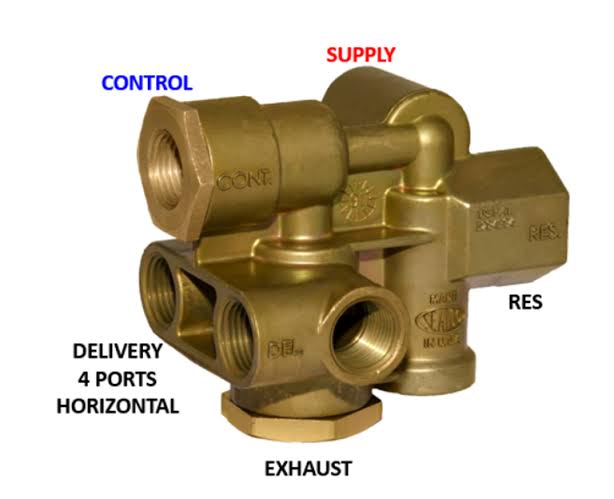 Valve de commande de freins à ressort Sealco