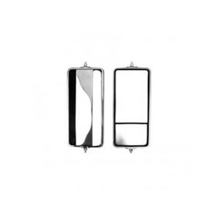 Miroir en acier inoxydable avec vitre divisée Velvac