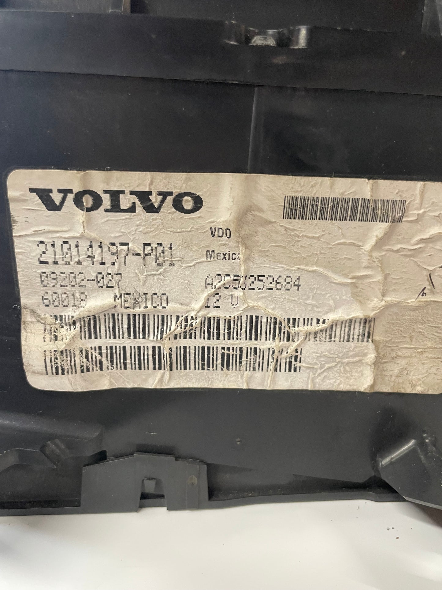 Tableau de bord Volvo VNL