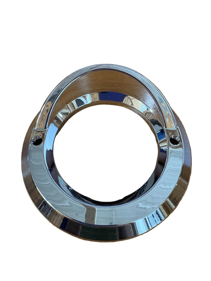 Lunette ronde avec visière à rebord 2.5 pouces