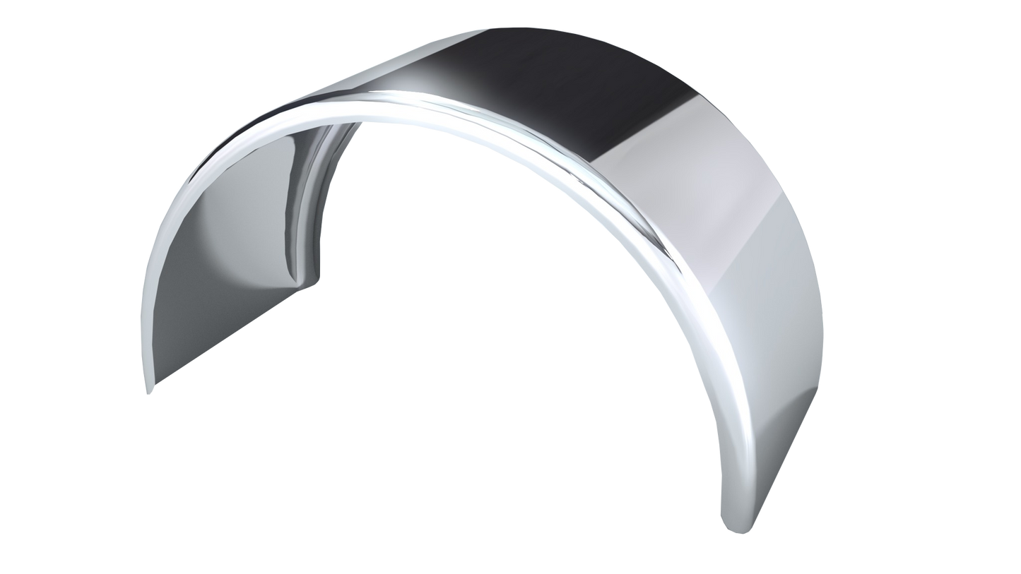 Demi-ailes 80 pouces en stainless steel