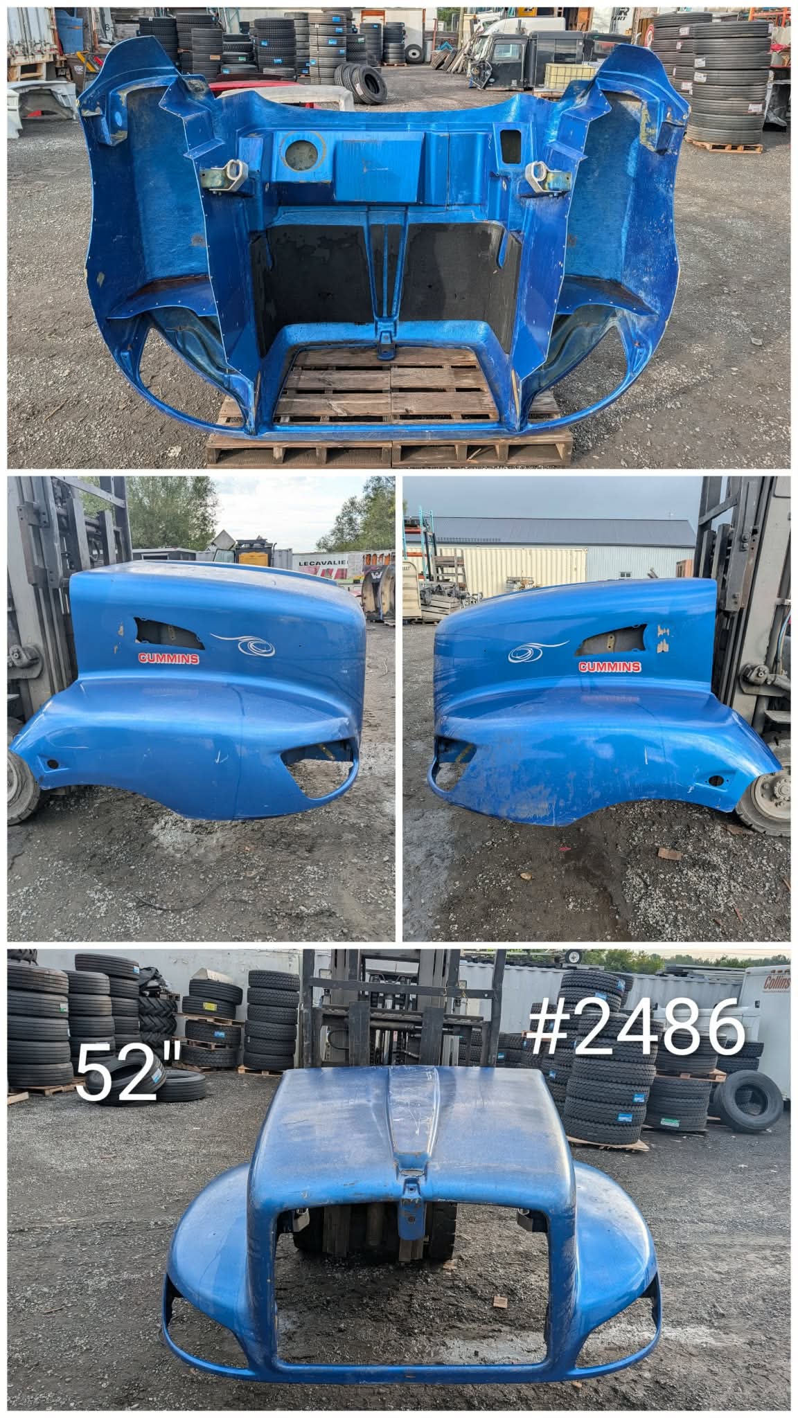 Capot Kenworth T470