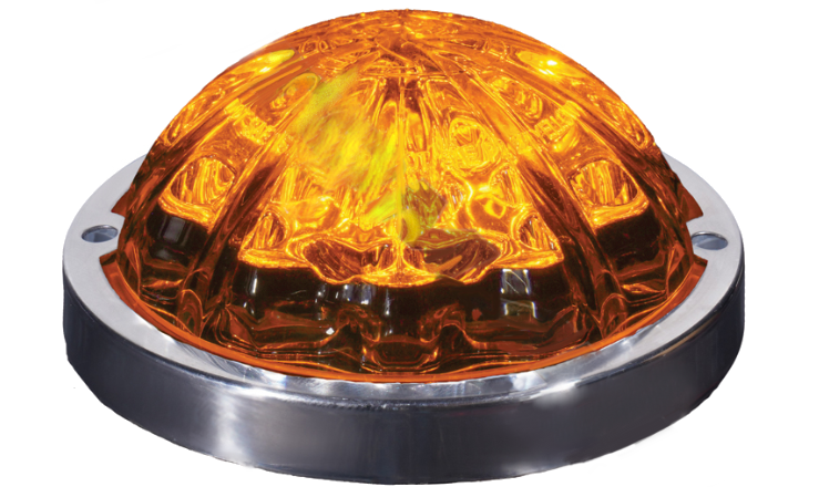 Lumière Cabine Watermelon - Clear Lens / Ambre - LED - 3.5"