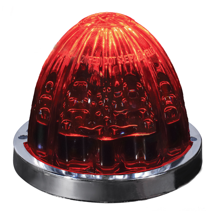 Lumière Watermelon - Clear Lens / Rouge - LED - 3.5"