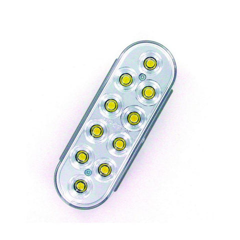 LED LMP SLD WHT BACKUP OVAL (10 DIODES)