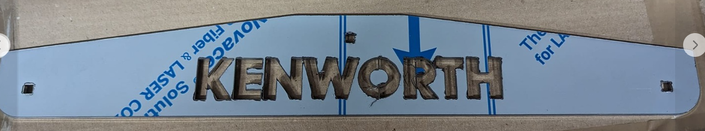 Paire de poids de garde-boue Kenworth