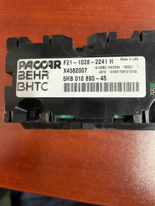 Contrôle de chauffage et de climatisation Kenworth T680