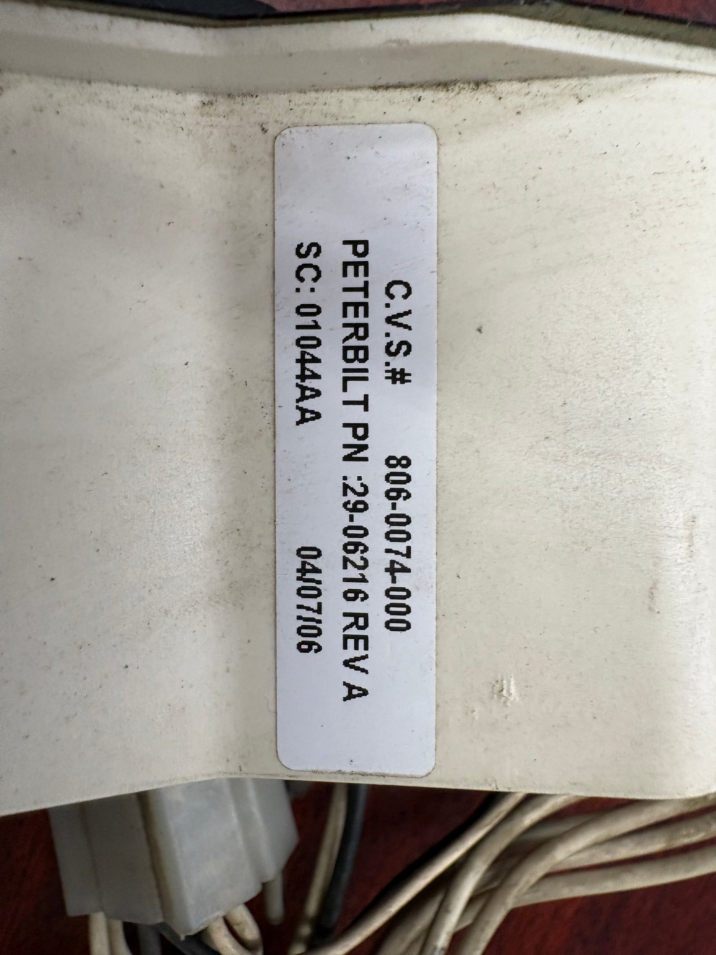 Contrôle de chauffage et de climatisation Peterbilt 386