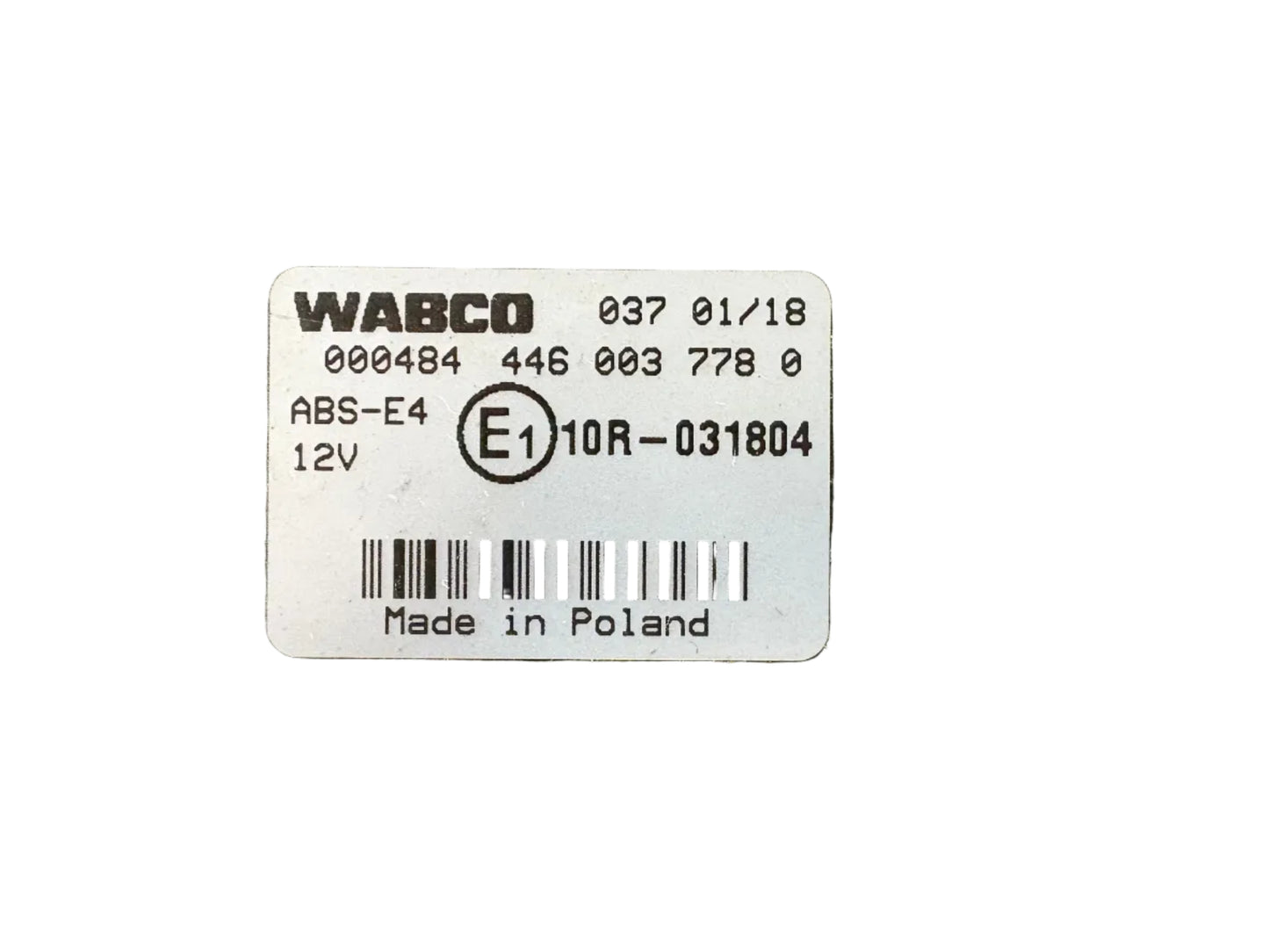 Module de commande de freinage (ECU) ABS Wabco