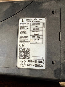 Chauffe cabine Espar Airtronic D2