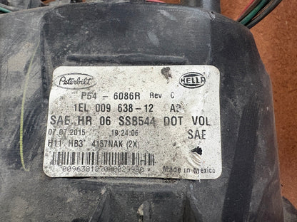 Lumière avant droit/passager pour Peterbilt