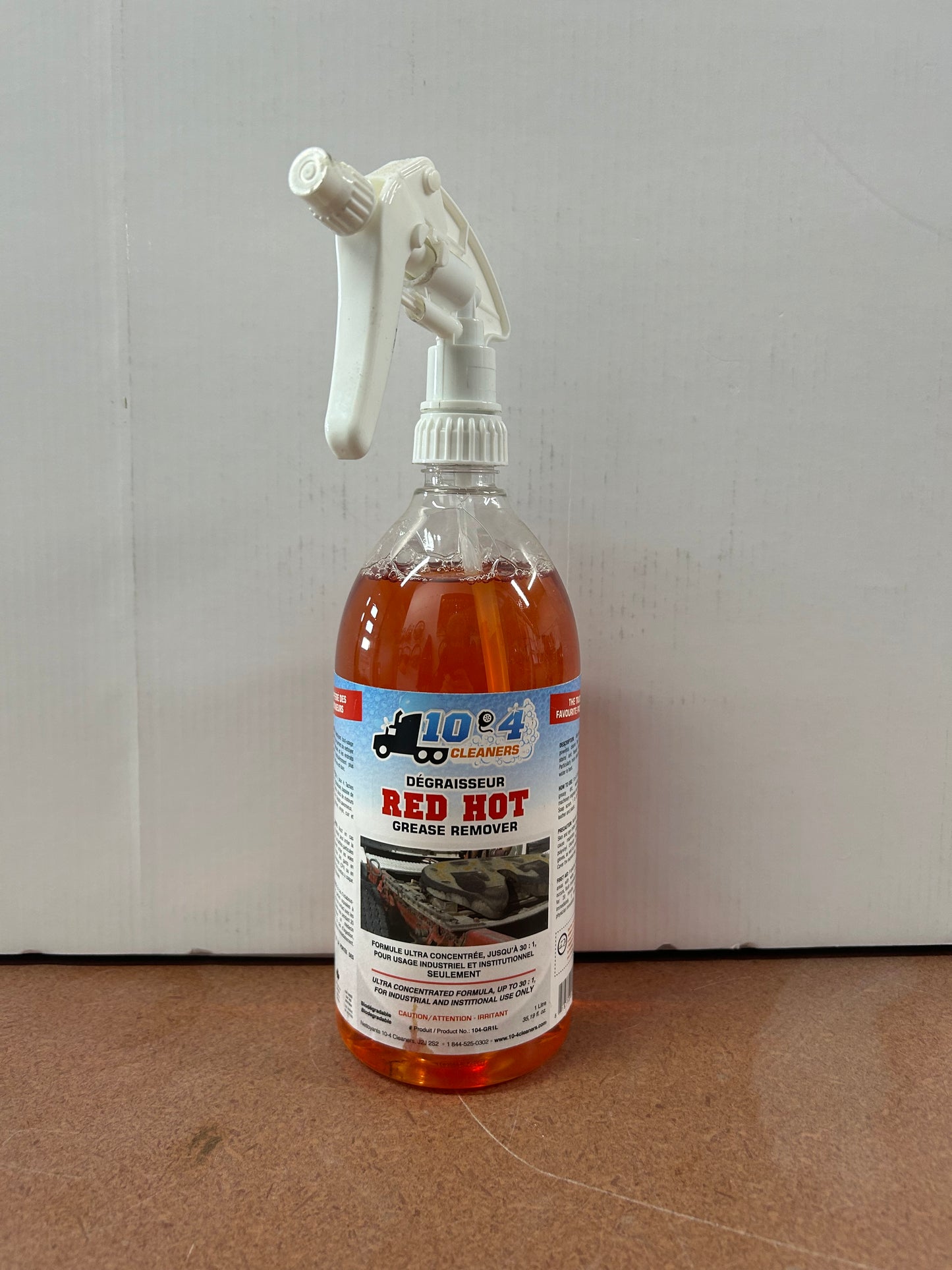 Produit - Dégraisseur Red Hot 1L
