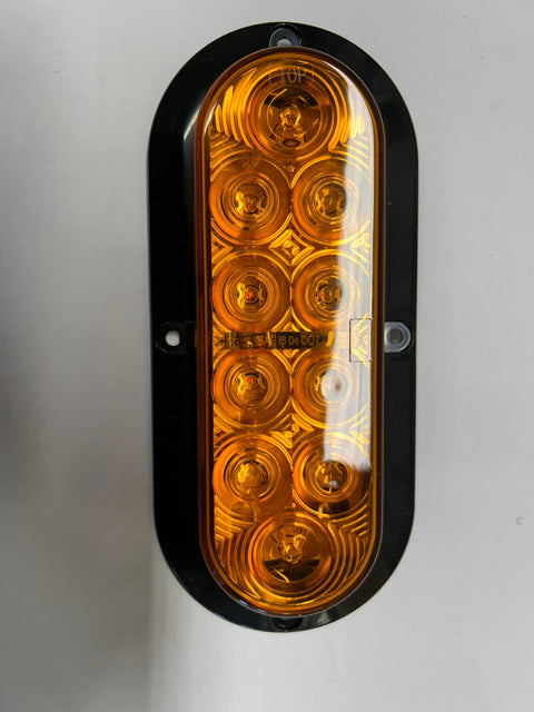 Sealed oval 10 Diodes amber