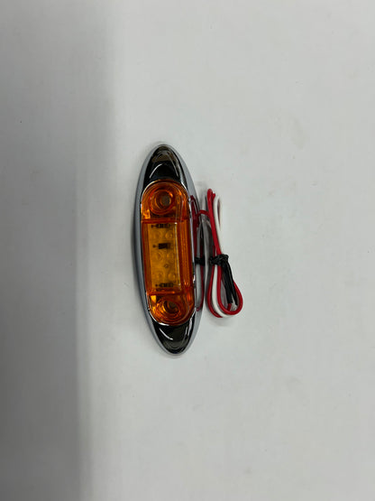 Lumière Feu de gabarit et de position ambré avec bezel