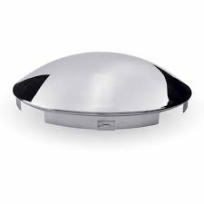 Cap essieux avant métal chromé 8 5/8" Diamètre