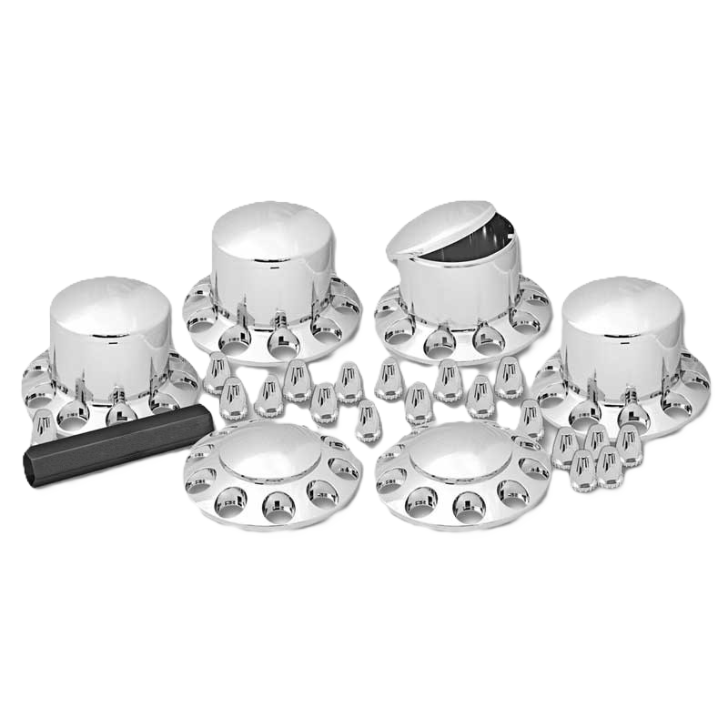 Kit de caps chromés complet