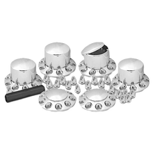 Kit de caps chromés complet