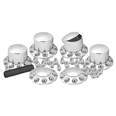 Kit de caps chromés complet