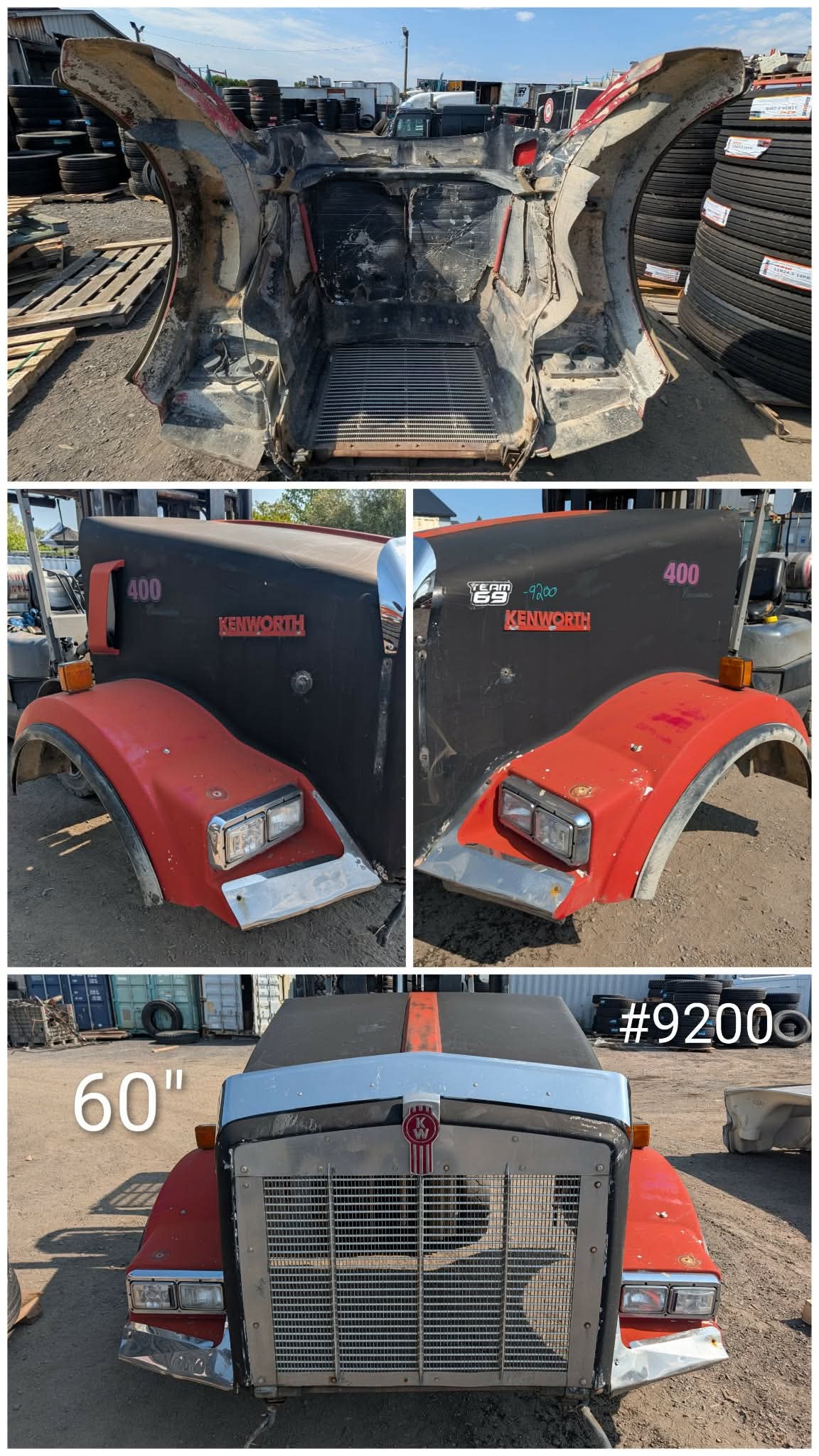 Capot Kenworth T800