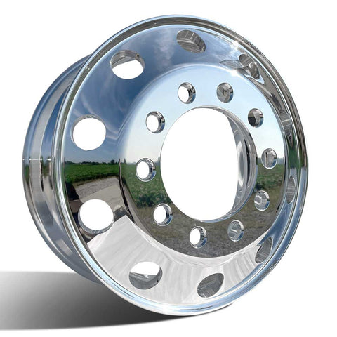 Neuf - Roue aluminium extra poli 22.5x8.25